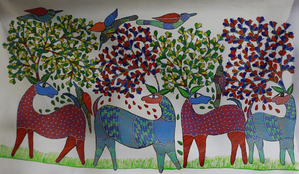 Traditional Gond Painting