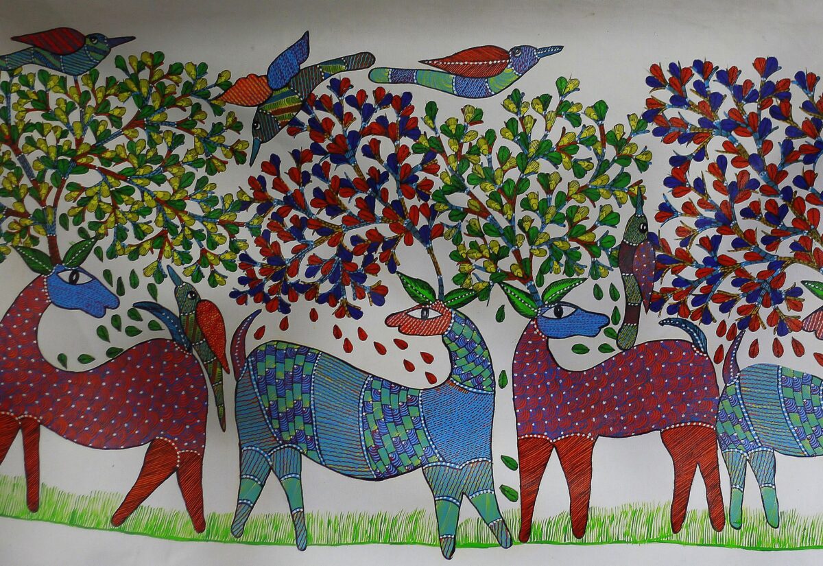 Traditional Gond Painting