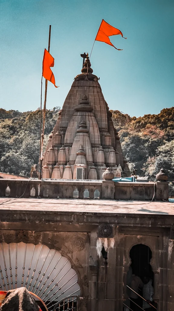 Bhimashankar temple from above