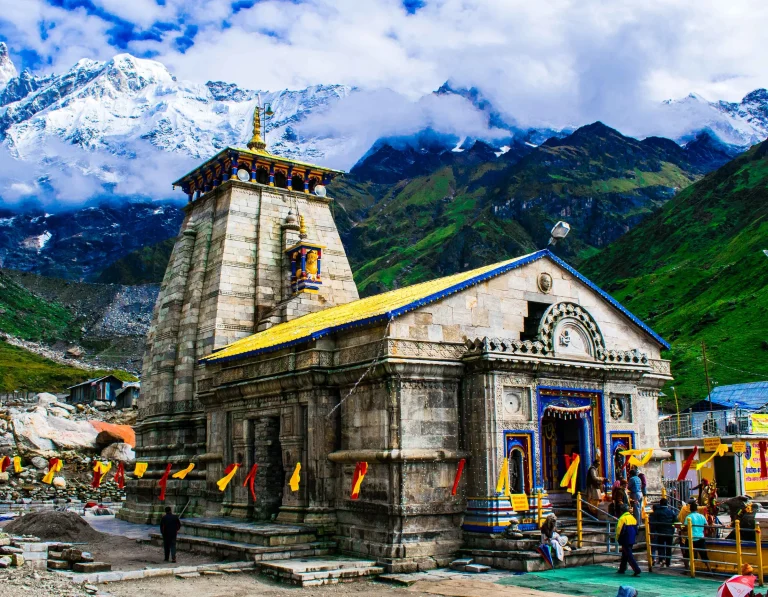 Kedarnath in the rainy season