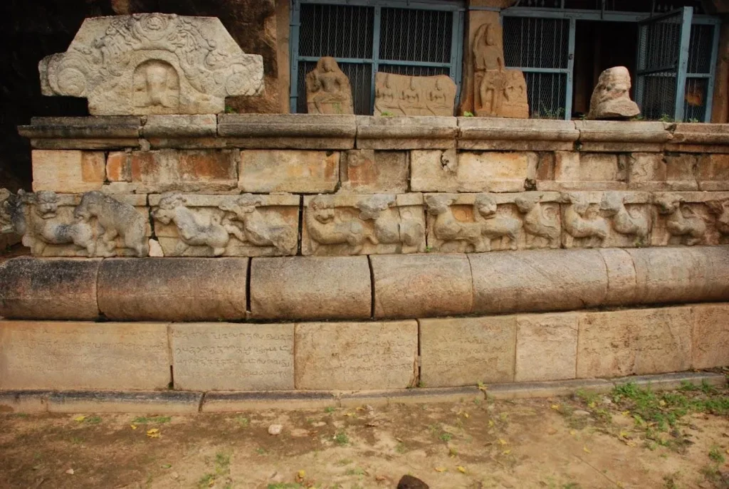 Adhishthana of mandapa